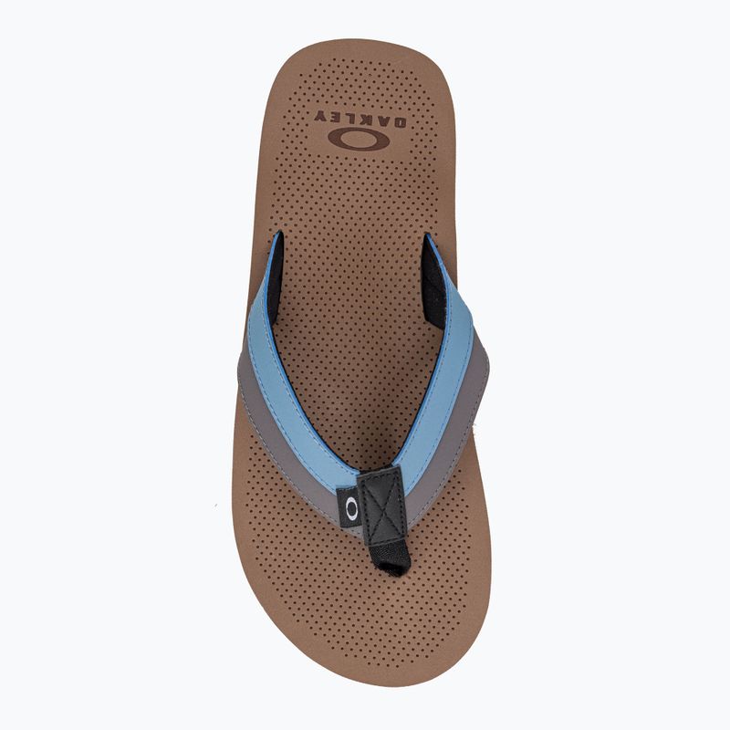 Oakley pánske žabky Burke Flip Flop brown FOF10041931V 6