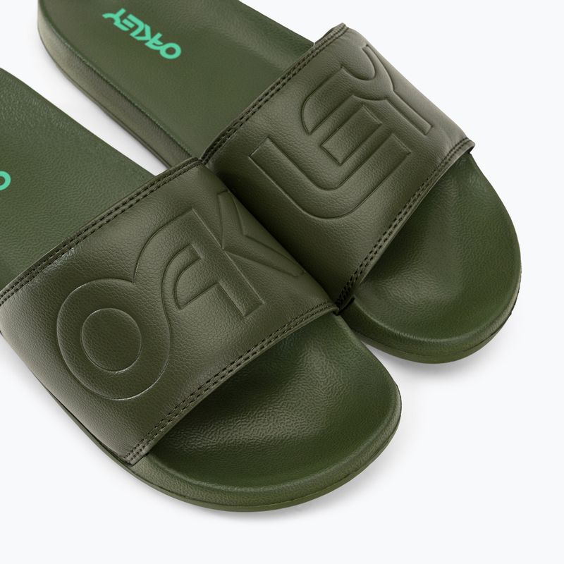 Pánske žabky Oakley College Flip Flop green/black FOF10042486L 7