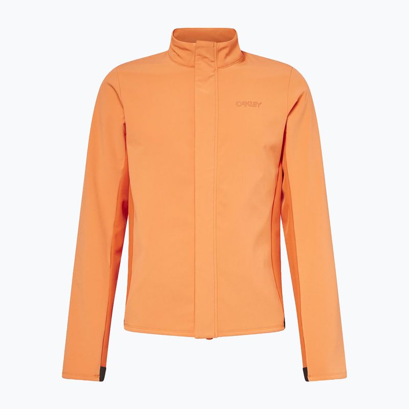 Pánska cyklistická bunda Oakley Elements Thermal Rc oranžová FOA403762