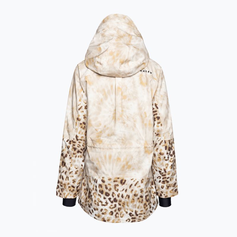 Oakley TC Juno Reduct Shell dámska snowboardová bunda cheeta td print 2