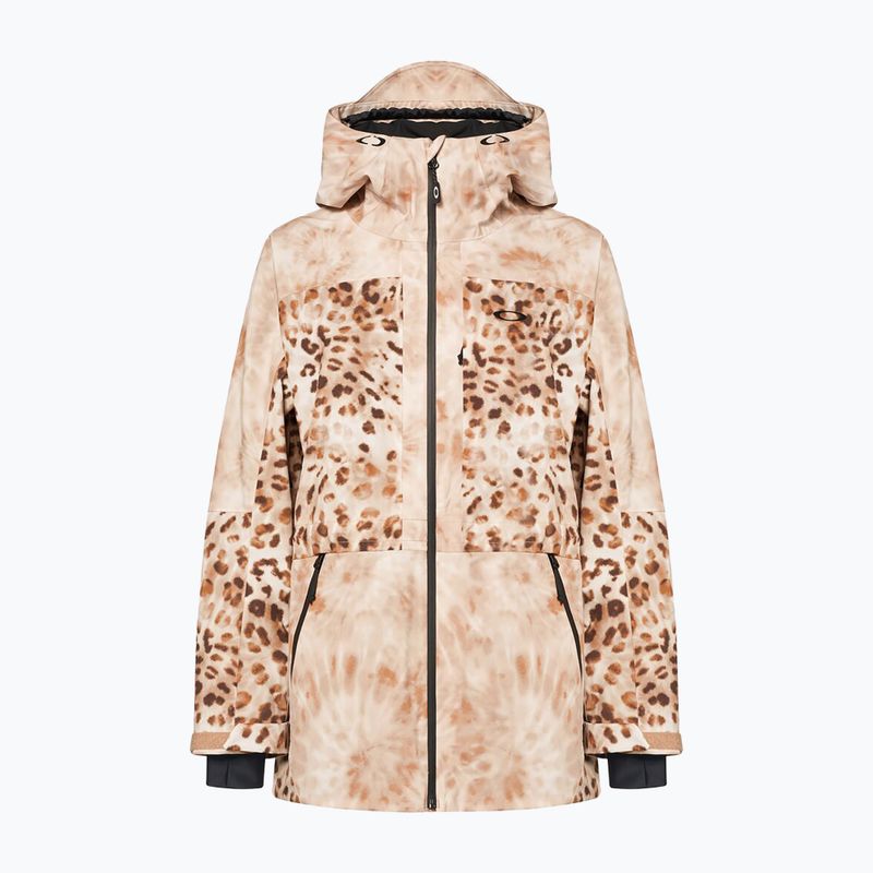 Oakley TC Juno Reduct Shell dámska snowboardová bunda cheeta td print 6