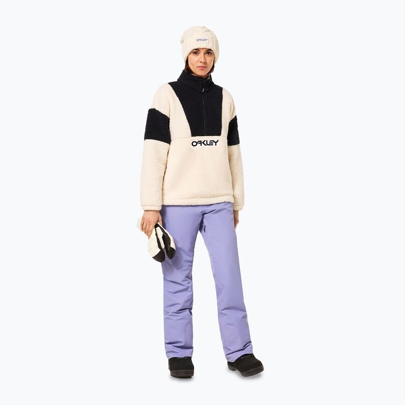 Dámska snowboardová mikina Tnp Ember Half Zip Rc Fleece arctic white