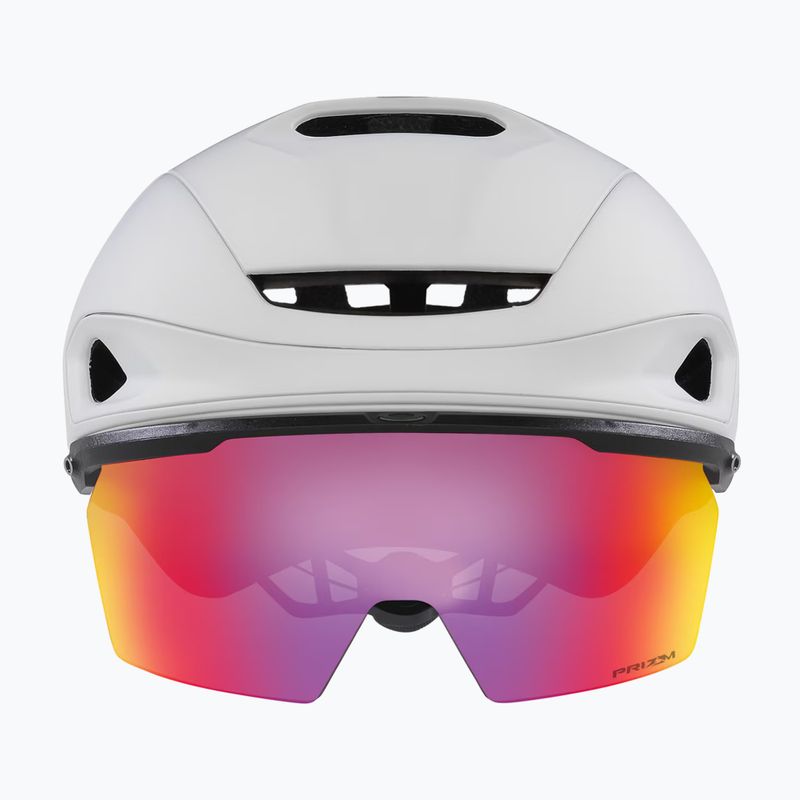 Prilba na cestný bicykel Oakley Aro7 Road matte white/prizm 2