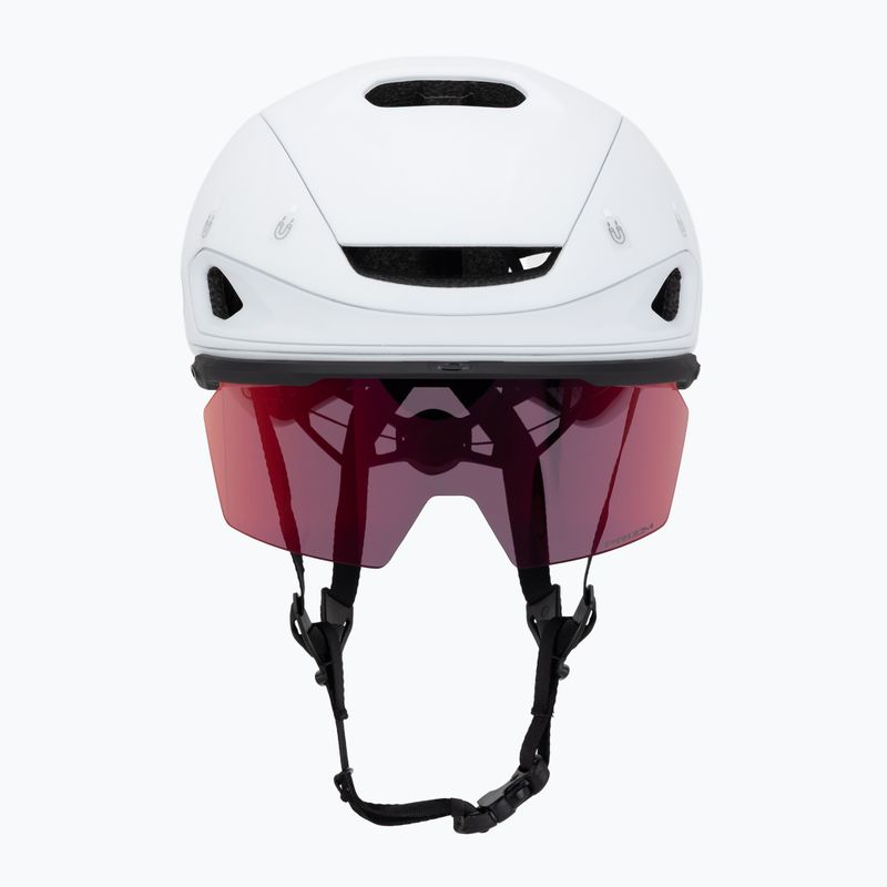 Prilba na cestný bicykel Oakley Aro7 Road matte white/prizm 2
