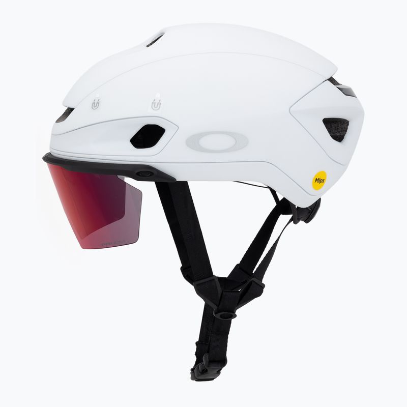 Prilba na cestný bicykel Oakley Aro7 Road matte white/prizm 3