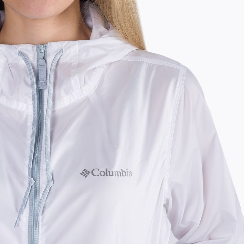 Columbia Flash Forward 101 dámska vetrovka bielo-čierna 1585911 6