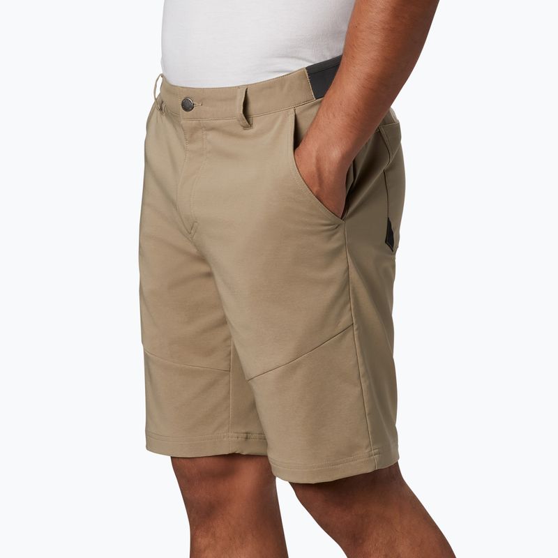 Columbia Tech Trail 221 pánske trekingové šortky beige 1883371 5