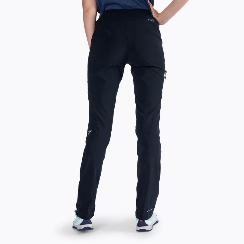 Columbia dámske trekingové nohavice Titan Pass 10 black 1886123 3