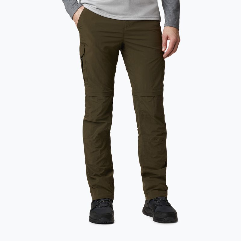 Columbia Silver Ridge II converti 319 green 1794891 pánske trekingové nohavice