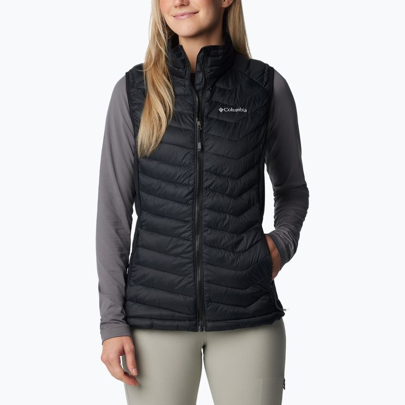 Columbia dámske bez rukávov Powder Pass 12 black 1832222