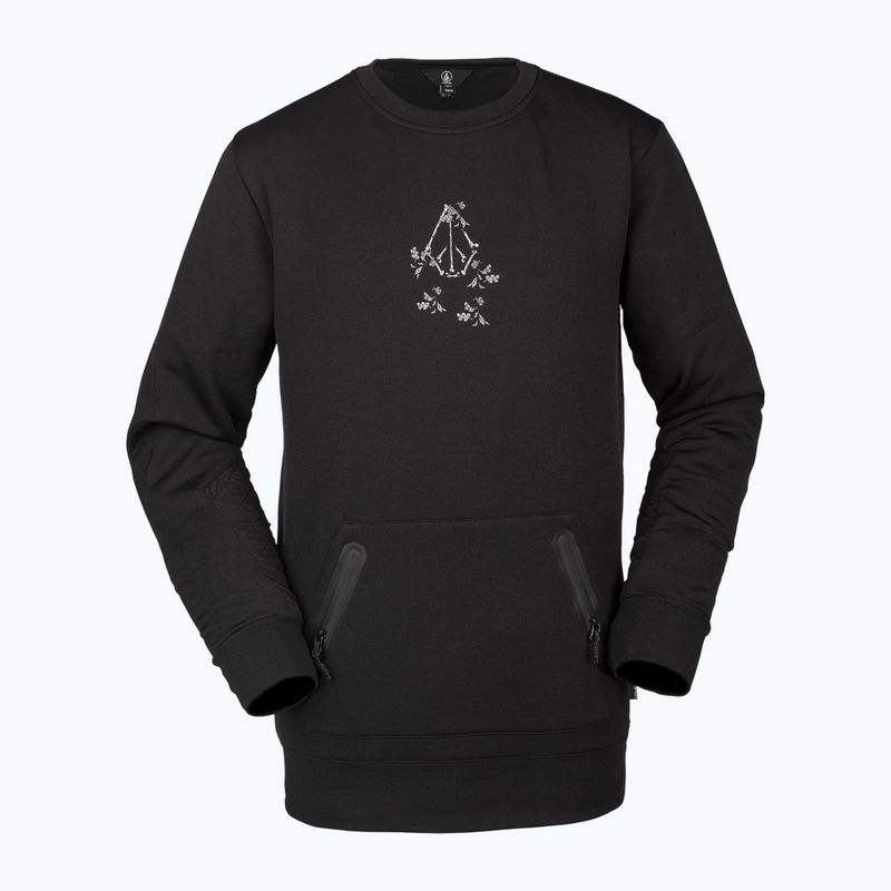 Pánska snowboardová mikina Volcom Let It Storm Crew black G4652201-ART 3