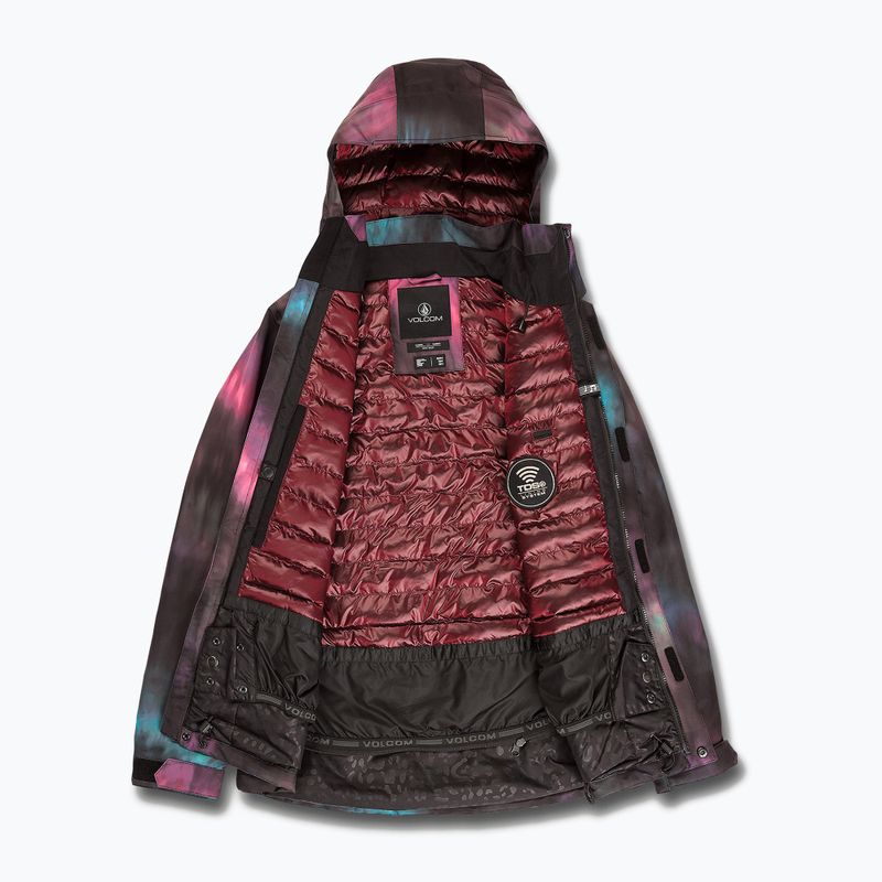 Dámska snowboardová bunda Volcom Pine 2L Tds Inf black-blue H0452208-BTD 11