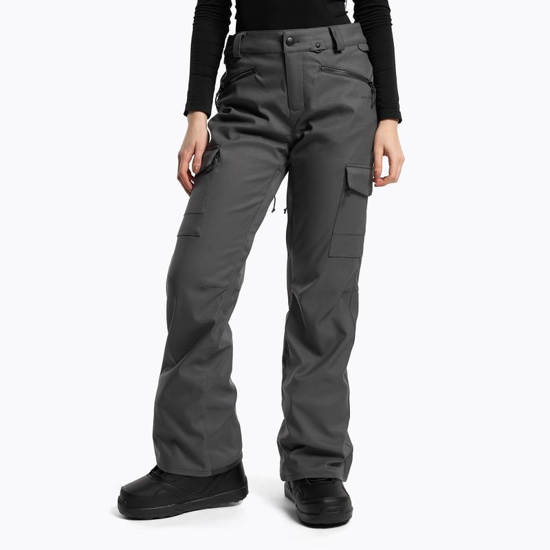 Dámske snowboardové nohavice Volcom Grace Stretch grey H1352204-DGR