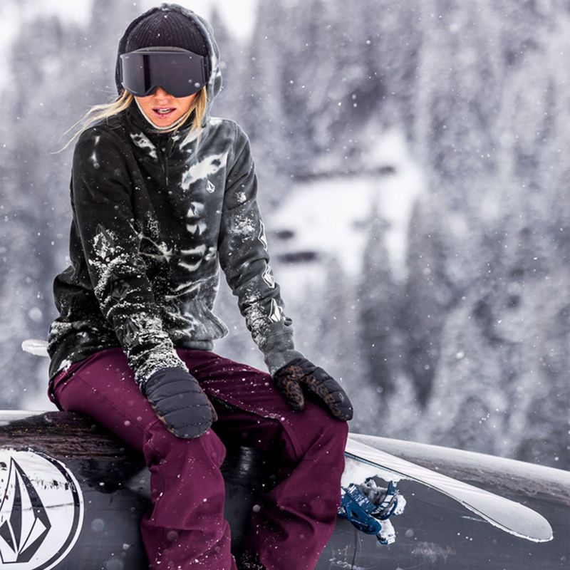 Dámska snowboardová mikina Volcom Costus HD grey-black H4152205-BKB 3