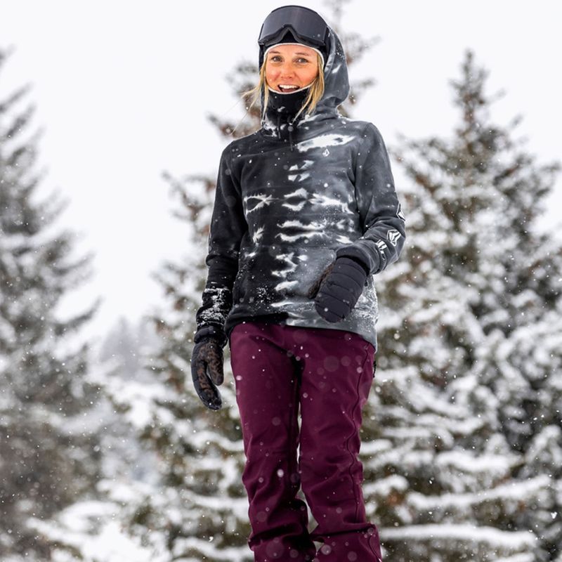 Dámska snowboardová mikina Volcom Costus HD grey-black H4152205-BKB 4