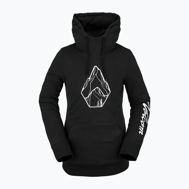 Dámska snowboardová mikina Volcom Costus HD black H4152205-BLK
