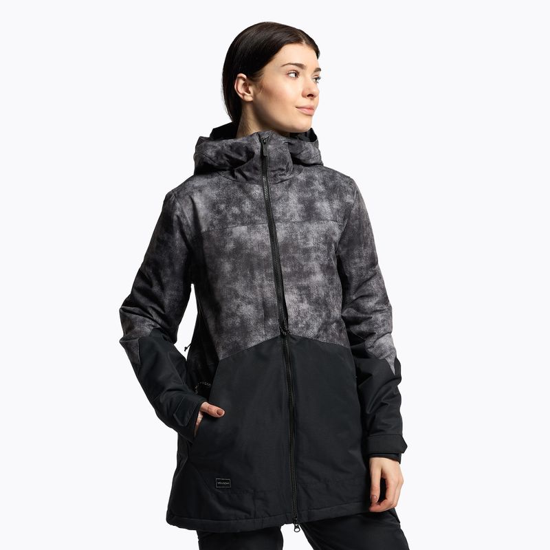 Dámska snowboardová bunda Volcom Strayer Ins black H0452211-ABK