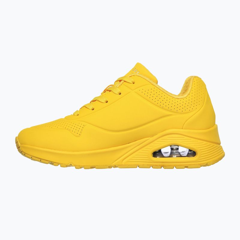 Dámske topánky SKECHERS Uno Stand On Air yellow 3