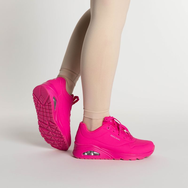 Dámske topánky SKECHERS Uno Night Shades hot pink 2