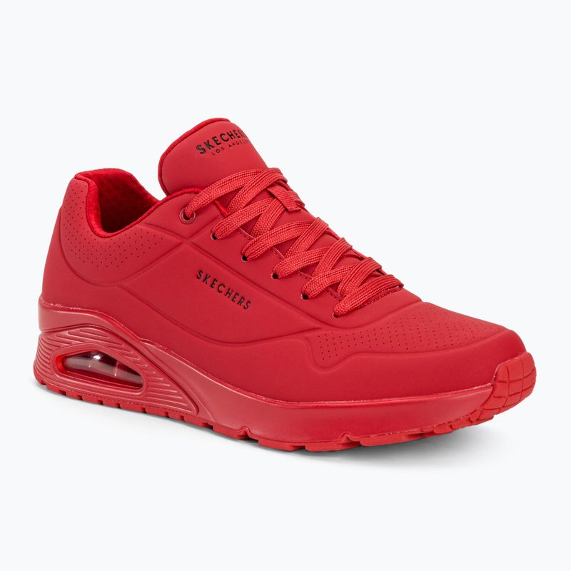 Pánska obuv SKECHERS Uno Stand On Air red