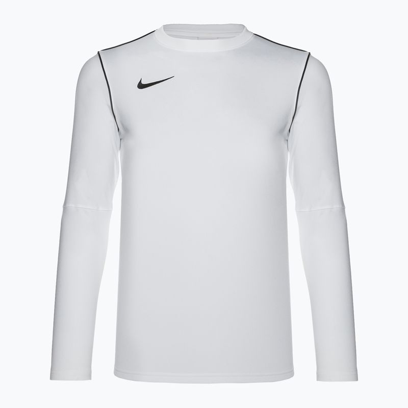 Pánske futbalové tričko s dlhým rukávom Nike Dri-FIT Park 20 Crew white/black/black