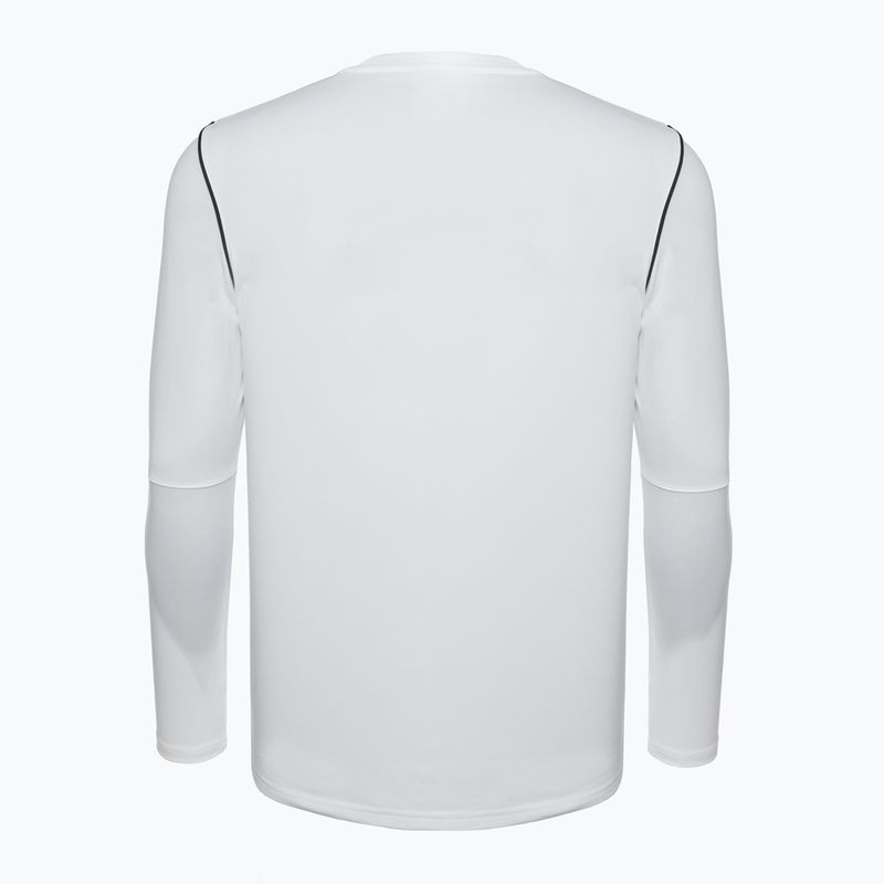 Pánske futbalové tričko s dlhým rukávom Nike Dri-FIT Park 20 Crew white/black/black 2