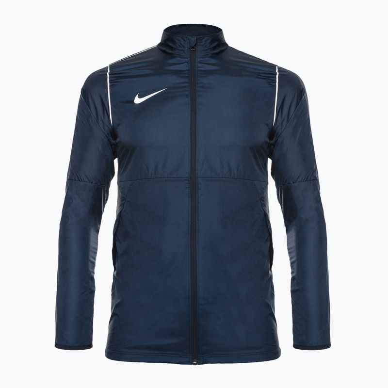 Pánska futbalová bunda Nike Park 20 Rain Jacket obsidian/white/white