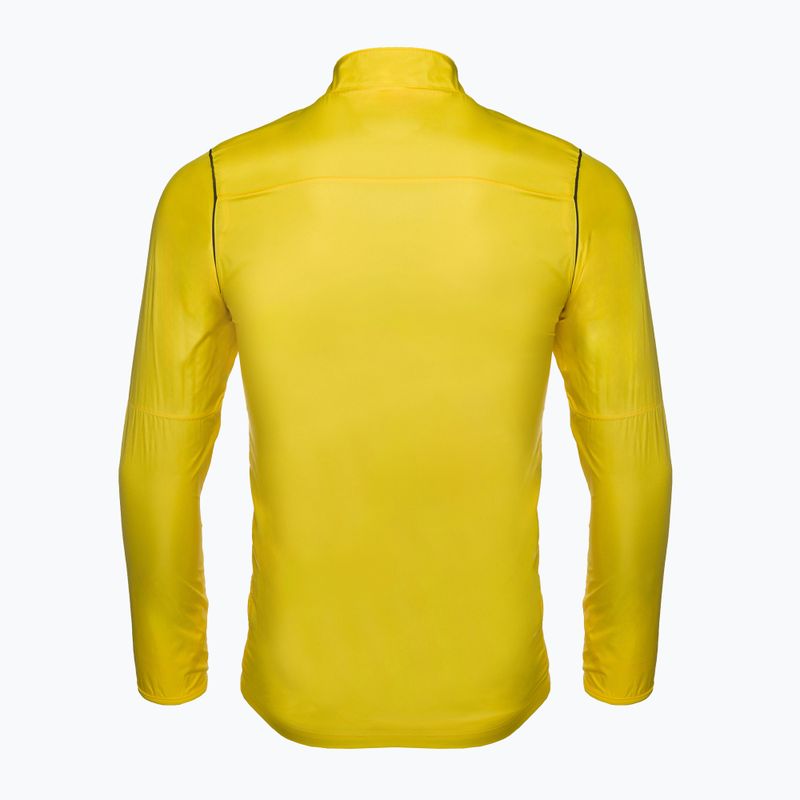 Pánska futbalová bunda Nike Park 20 Rain Jacket tour yellow/black/black 2