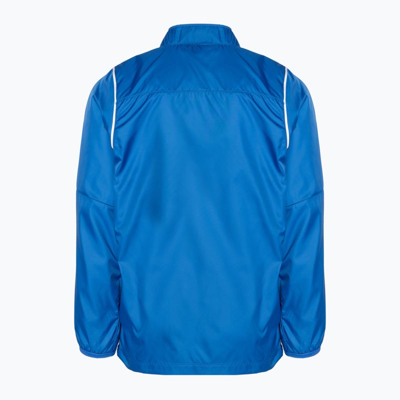 Detská futbalová bunda Nike Park 20 Rain Jacket royal blue/white/white 2