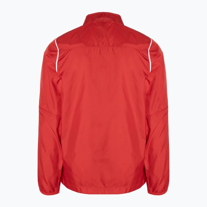 Detská futbalová bunda Nike Park 20 Rain Jacket university red/white/white 2