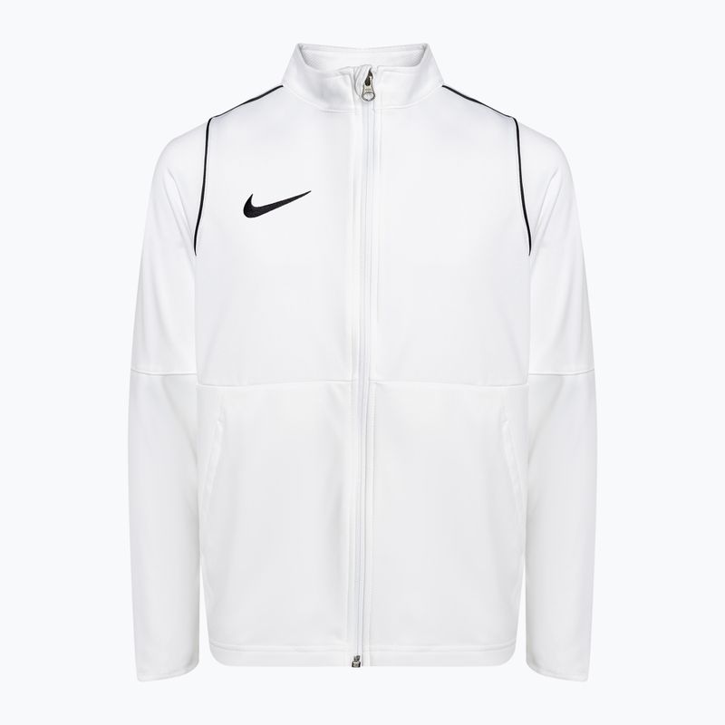 Detská futbalová mikina Nike Dri-FIT Park 20 Knit Track biela/čierna/čierna