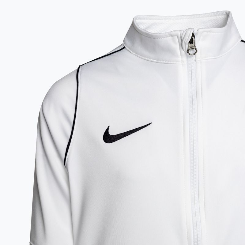 Detská futbalová mikina Nike Dri-FIT Park 20 Knit Track biela/čierna/čierna 3