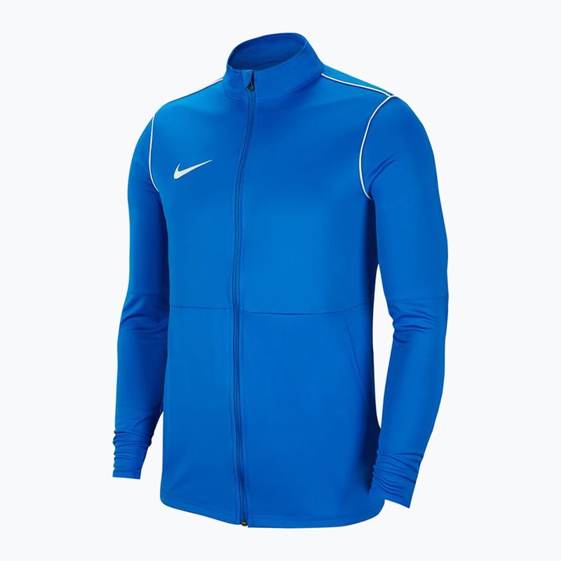 Detská futbalová mikina Nike Dri-FIT Park 20 Knit Track kráľovská modrá/biela/biela