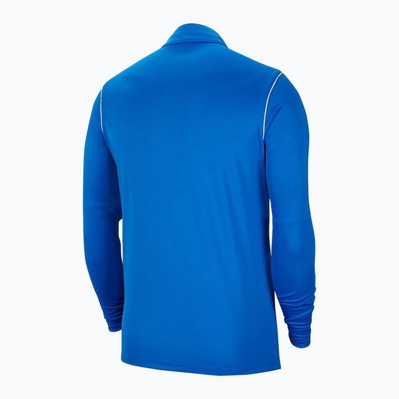 Detská futbalová mikina Nike Dri-FIT Park 20 Knit Track kráľovská modrá/biela/biela 2