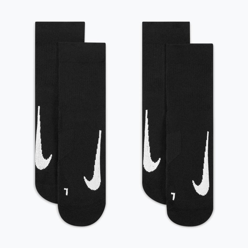Ponožky Nike Court Multiplier Max 2 pary black/black