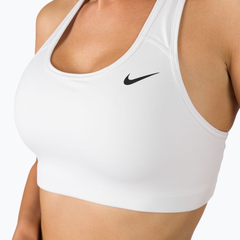 Nike Dri-FIT Swoosh fitness podprsenka biela BV3630-100 4