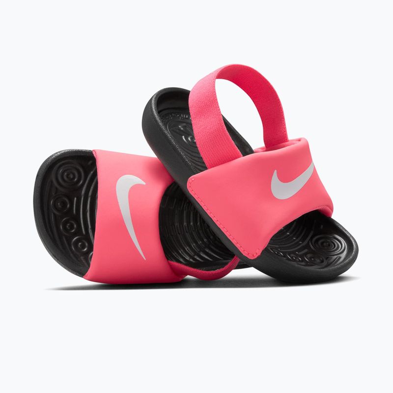 Detské šľapky Nike Digital coffee pink/black/white 8
