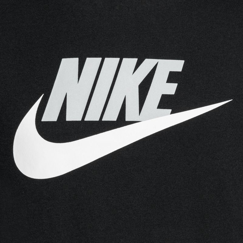 Detské tričko Nike Sportswear čierna/svetlá dymová sivá 3