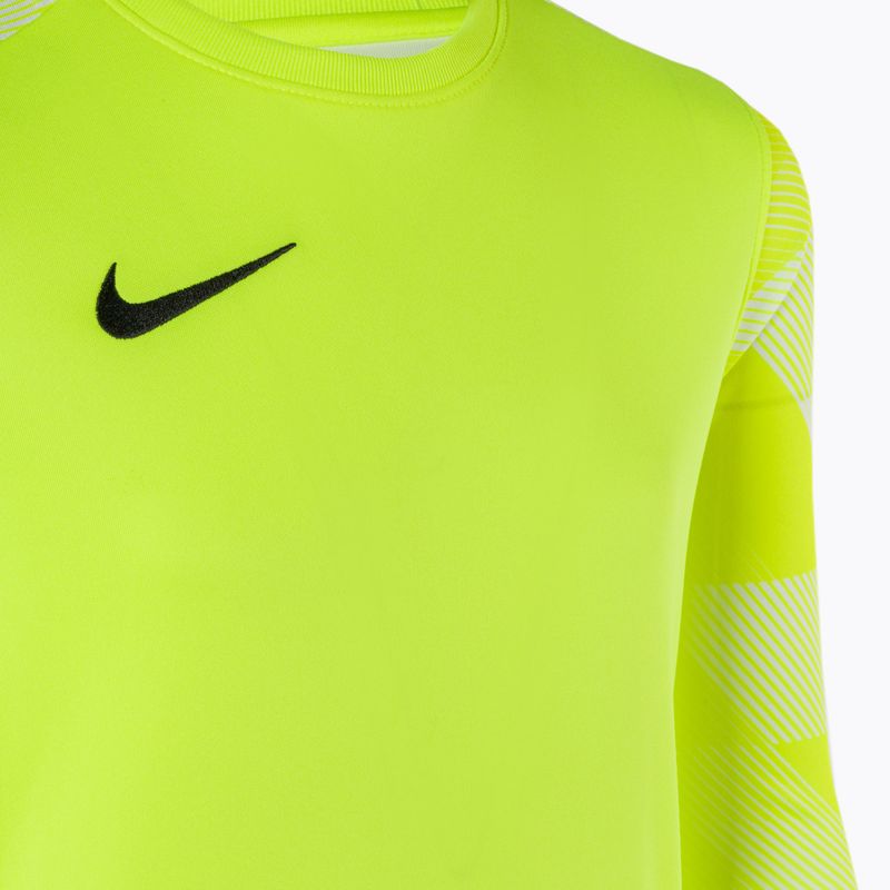 Detské brankárske tričko Nike Dri-FIT Park IV volt/biela/čierna 3