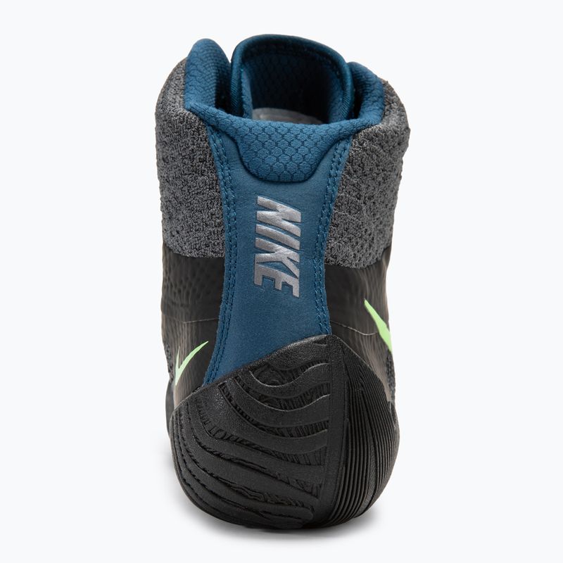Zápasnícka obuv Nike Tawa antracitová/valeriánska modrá 6