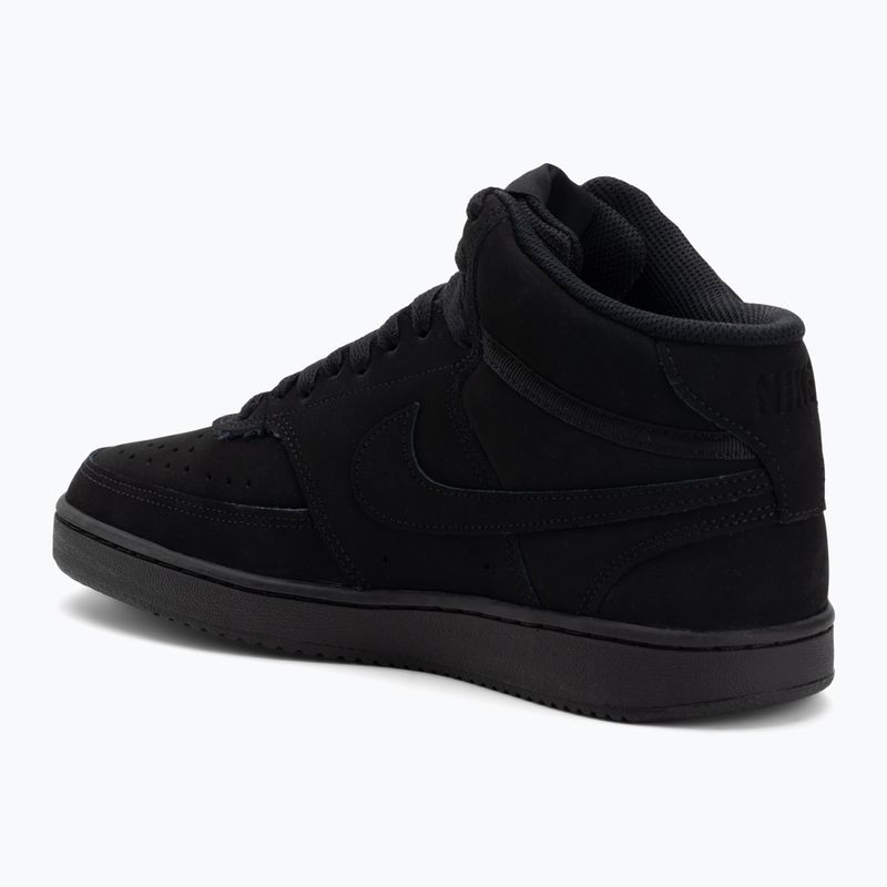 Pánske topánky Nike Court Vision Mid black/black/black 3