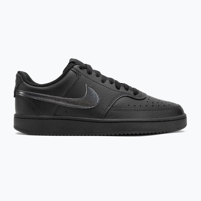 Dámske topánky Nike Court Vision Low black/black 2