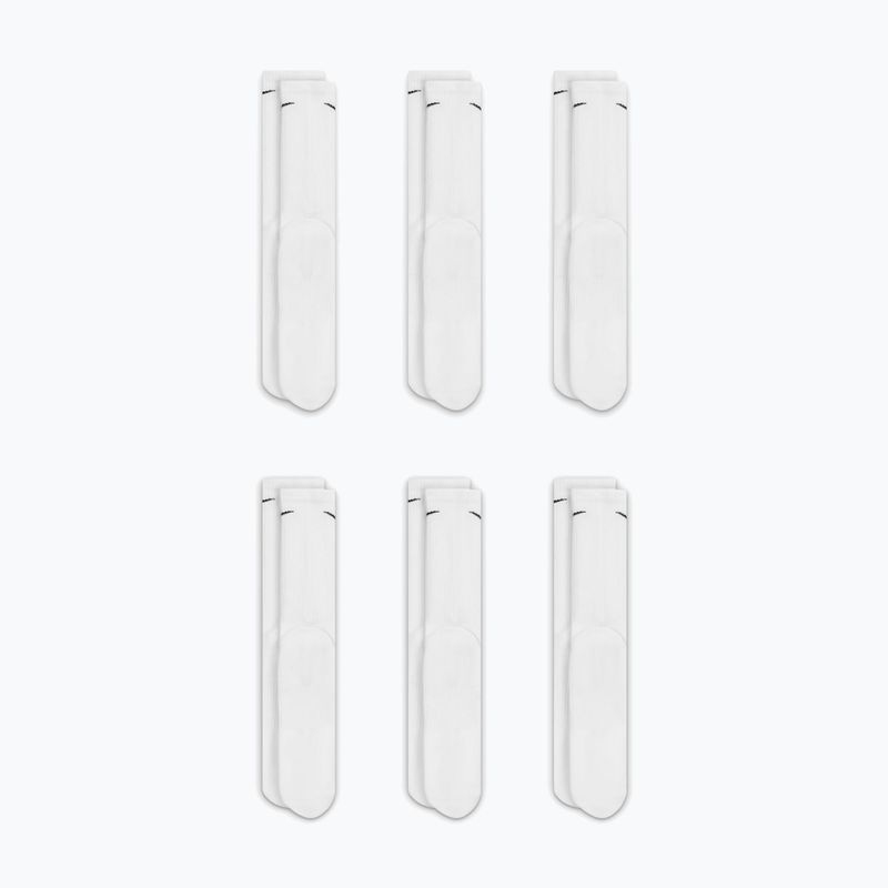 Pánske ponožky Nike Everyday Plus Cushioned Crew 6 pairs white/black 4