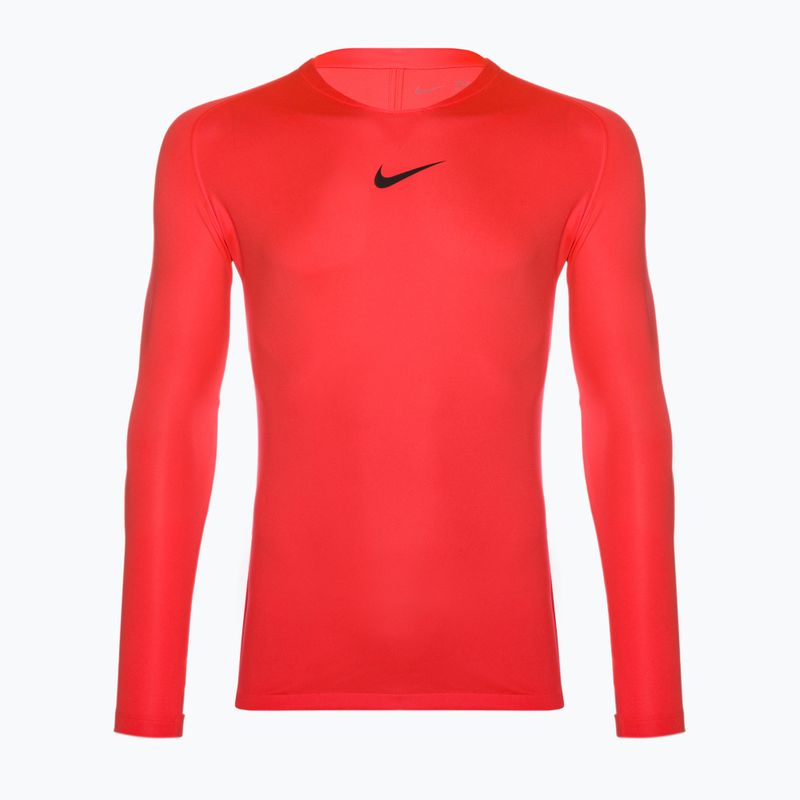 Pánske termo tričko s dlhým rukávom Nike Dri-FIT Park First Layer LS bright crimson/black