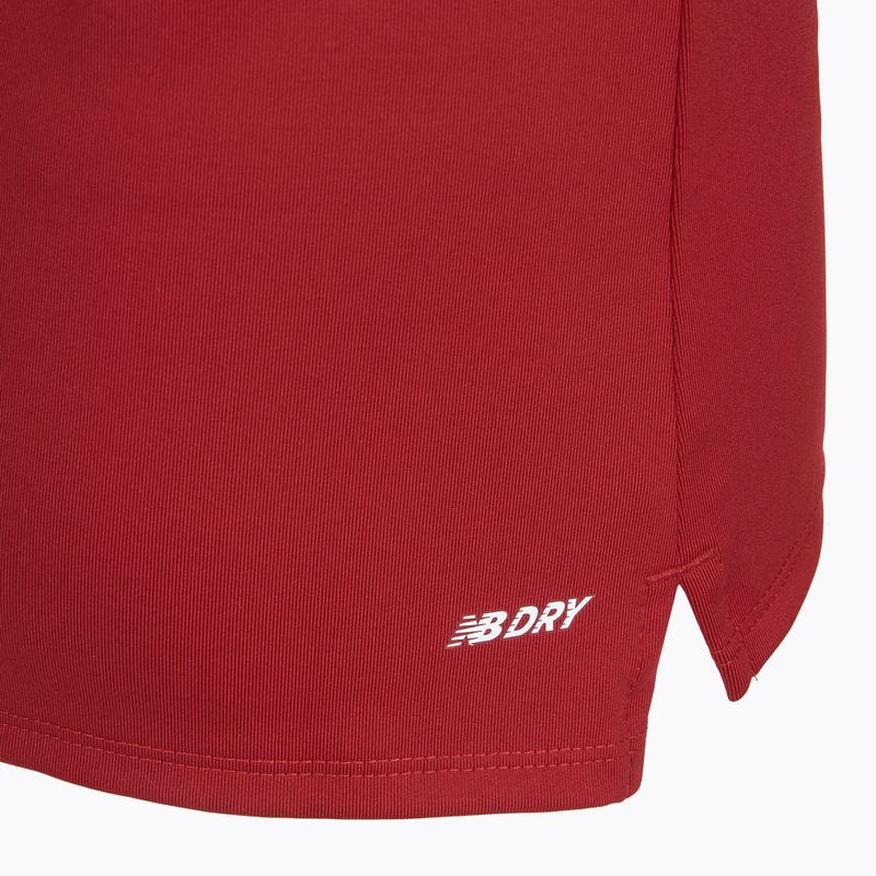 Detská futbalová mikina New Balance Training 1/4 Zip Knitted bordová NBEJT9035 5