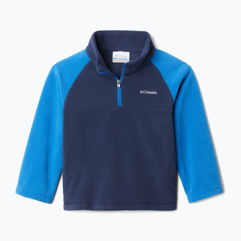 Detská trekingová mikina Columbia Glacial Fleece collegiate navy/bright indigo