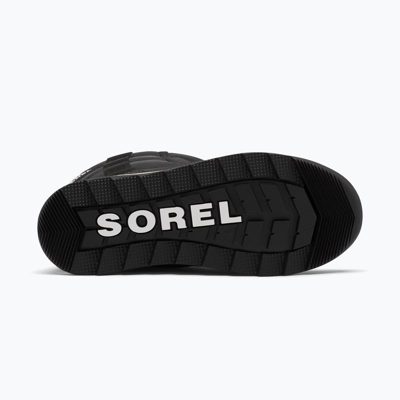 Detské snehové topánky Sorel Outh Whitney II Puffy Mid black 12