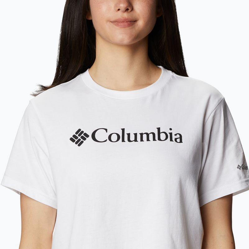 Columbia dámske trekové tričko North Cascades Cropped white 1930051101 5