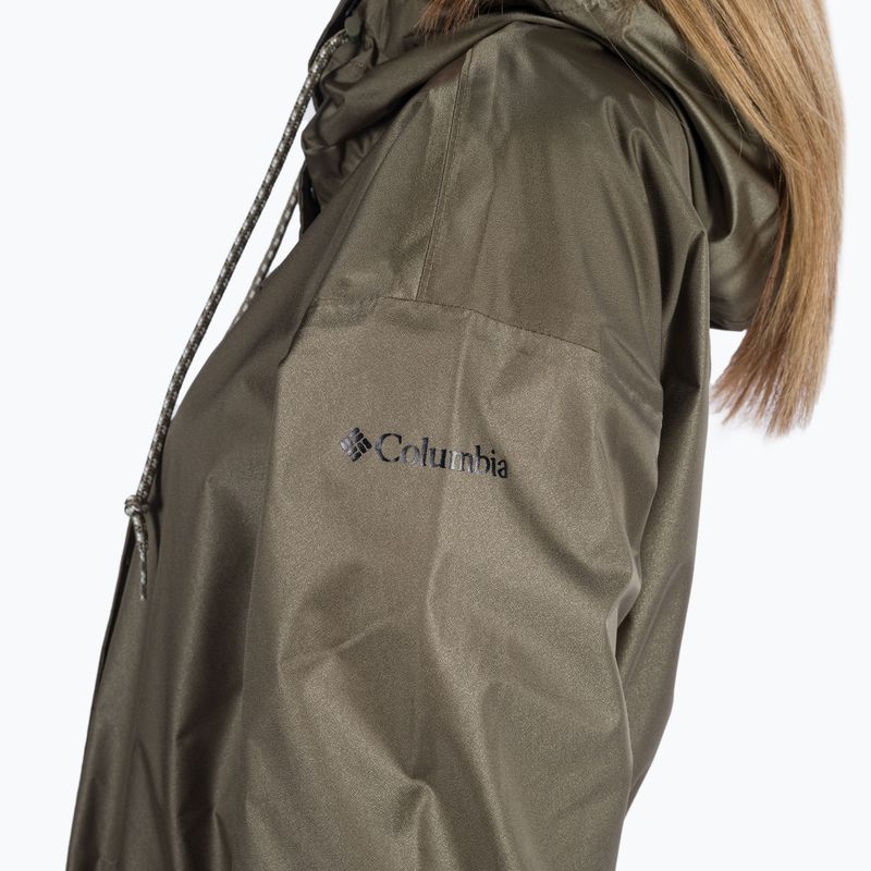 Columbia Splash Side 397 zelená dámska bunda do dažďa 1931651 4
