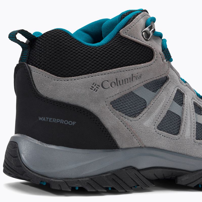 Pánske trekové topánky Columbia Redmond III Mid Wp grey 1940581 8